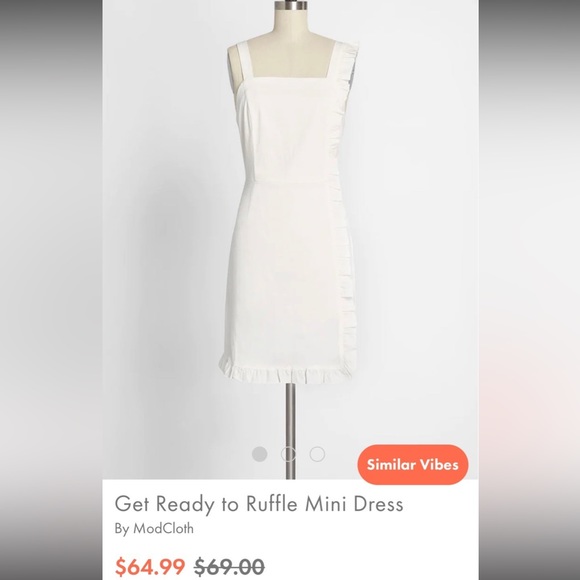 ModCloth ready to ruffle dress - Picture 2 of 4